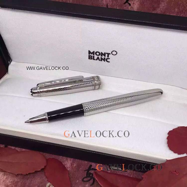 Mont Blanc Meisterstuck Rollerball Fake Steel Pen - Buy Online